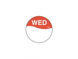 LABEL WRITEABLE ROUND DURAMARK WEDNESDAY