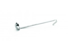 LADLE ONE PIECE STAINLESS STEEL 2OZ