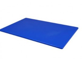 BOARD CHOPPING HD BLUE 18X12X0.5"