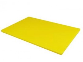 BOARD CHOPPING HD YELLOW 18X12X0.5"