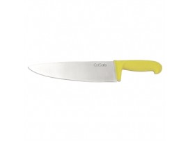 KNIFE CHEF YELLOW 10.5"