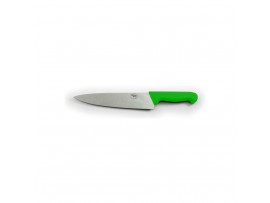KNIFE COOKS NYLON HANDLE GREEN 215MM