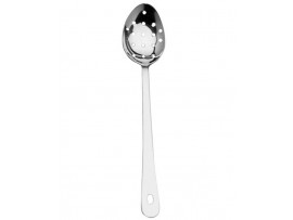 SPOON SERVING PERFORATED S/S 12"