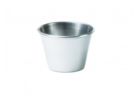 CUP SAUCE STAINLESS STEEL 2.5OZ