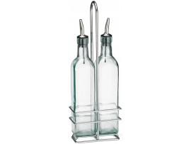 PRIMA BOTTLE SET AND CHROME RACK