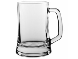 BEER MUG GLASS 16.75OZ