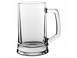 BEER MUG GLASS 14OZ