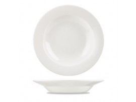 CLASSIC PLATE PASTA WHITE 11"