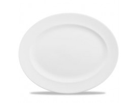 CLASSIC DISH OVAL RIMMED 14 3/8"