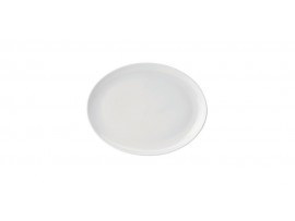 PURE WHITE PLATE OVAL 12"