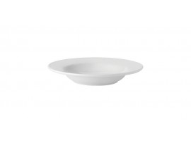 PURE WHITE PLATE SOUP RIMMED 9"