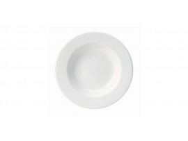MONACO PLATE SOUP WHITE 22.25CM