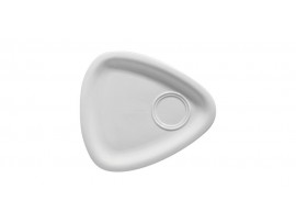 TITAN PLATE GOURMET TRIANGULAR PORCELITE