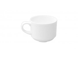 ALCHEMY WHITE TEACUP STACKABLE 7.5OZ