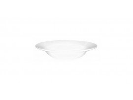 ALCHEMY WHITE BOWL SOUP RIMMED 9.5"