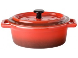 FLAME DISH CASSEROLE OVAL 6"