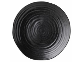 TRIBECA EBONY PLATE 11"