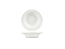 WHITEWARE BOWL RIMMED FRUIT 16CM