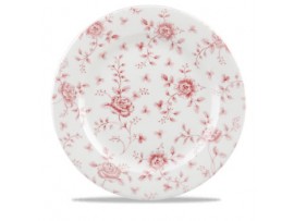 VINTAGE PRINTS PLATE CRANBERRY ROSE 12"