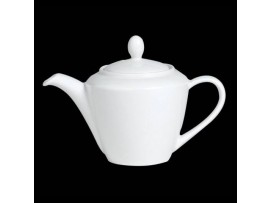 SIMPLICITY WHITE TEAPOT 21OZ