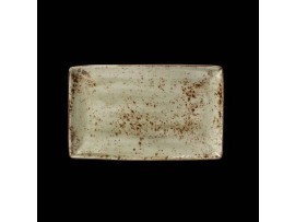 CRAFT PLATE RECTANGLE ONE GREEN 27X16.75CM