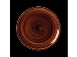 CRAFT PLATE COUPE TERRACOTTA 11.75"/30CM