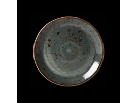 CRAFT PLATE COUPE BLUE 25.25CM/10"
