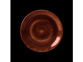 CRAFT PLATE COUPE TERRACOTTA 25.25CM/10"