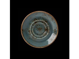 CRAFT SAUCER DOUBLE WALL BLUE 14.5CM/5.75"