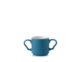 FUTURE CARE MUG DOUBLE HANDLED BLUE 10OZ