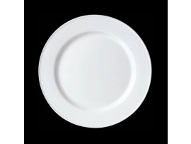 SIMPLICITY PLATE SLIMLINE WHITE 9"