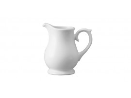 WHITE HOLLOWARE SANDRINGHAM JUG 5OZ