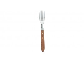 FORK STEAK WOODEN HANDLE