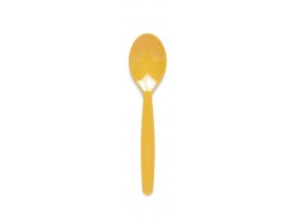 SPOON DESSERT POLYCARBONATE YELLOW 170MM