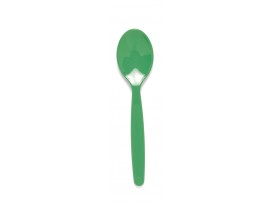 SPOON DESSERT POLYCARBONATE GREEN 170MM