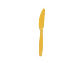 KNIFE POLYCARBONATE YELLOW 180MM
