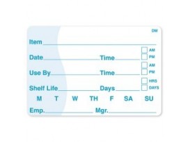 LABEL FOOD PREPARED DISSOLVEMARK 2X3"