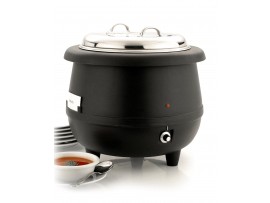 KETTLE SOUP ELECTRIC WET HEAT BLACK 10LT