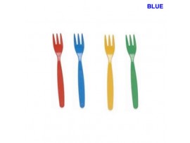 FORK POLYCARB BLUE 170MM