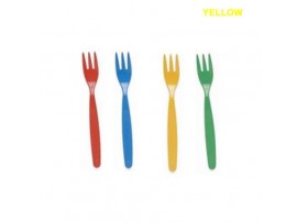 FORK POLYCARB YELLOW 170MM