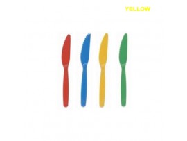 KNIFE POLYCARB YELLOW 180MM