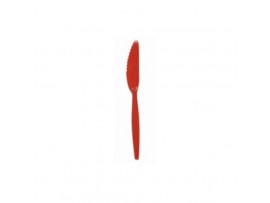 KNIFE POLYCARB RED 220MM