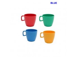 CUP POLYCARB BLUE 22CL