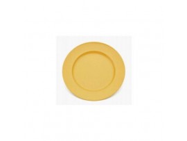 PLATE DINNER POLYCARB YELLOW 240MM