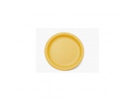 PLATE SNACK POLYCARB YELLOW 170MM