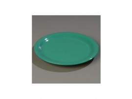 PLATE DINNER MELAMINE GREEN 23CM