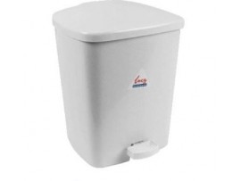 BIN PEDAL WHITE 16 LITRE