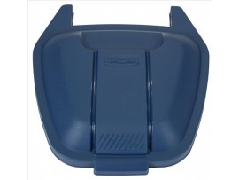 CONTAINER ROLLOUT 100L LID BLUE