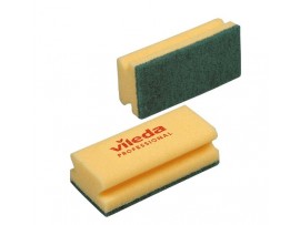SCOURER EASY GRIP SPONGE VILEDA YELLOW
