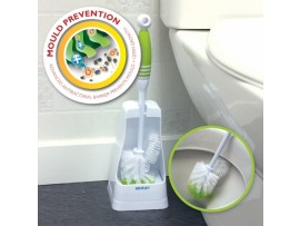 BRUSH TOILET SET ANTI MOULD AND BACTERIA